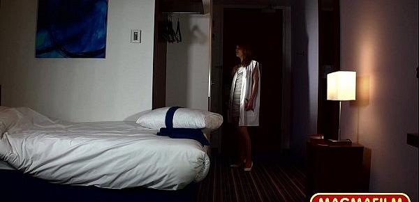  Ass fucking young German hotel maid
